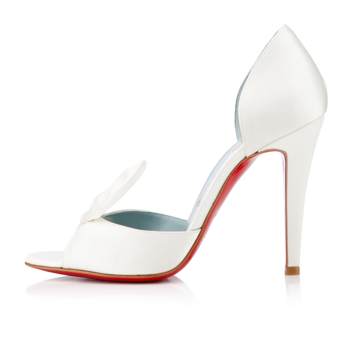 Christian Louboutin Livre 100mm Special Occasion Off White